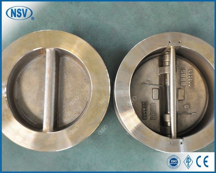 C95800 Wafer Type Double Disc Check Valve suppliers