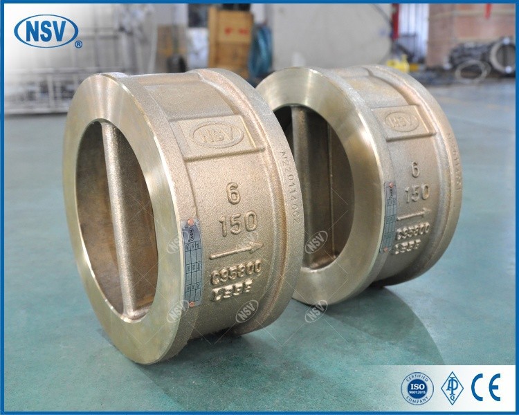 C95800 Wafer Type Double Disc Check Valve factory