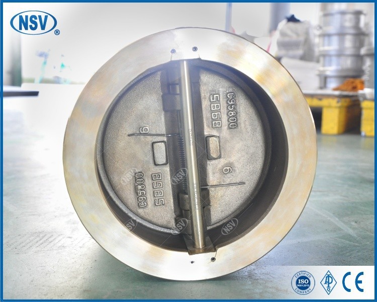 C95800 Wafer Type Double Disc Check Valve high quality